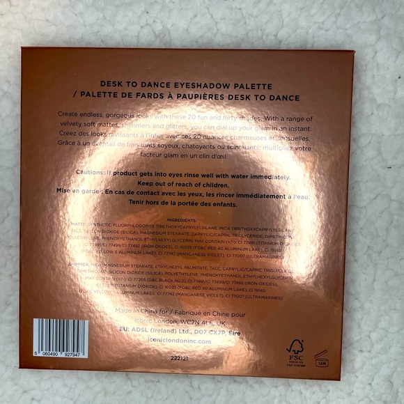 Brand New Iconic Desk To Dance Eyeshadow Palette - Picture 2 of 3